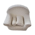 thumbnail image 3 of Fotografía de bebé Sofá Pequeño Sofá Asiento Fondo Decorativo con Cojín Almohada Beige, 3 of 9