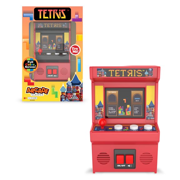 Minijuego de arcade Basic Fun Arcade Classics Tetris Kids