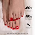 thumbnail image 3 of Uñas postizas para pies Beetles Gel Polish 150 piezas rojo, 3 of 7