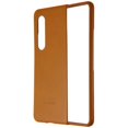 thumbnail image 1 of Funda Premium de Cuero para Samsung Galaxy Z Fold 3 – Color Camello, 1 of 3