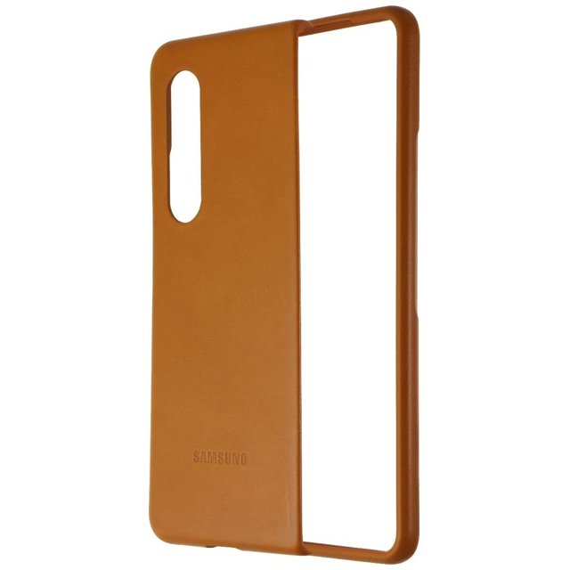 Funda Premium de Cuero para Samsung Galaxy Z Fold 3 – Color Camello