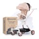 thumbnail image 1 of Carriola Ligera Esquimal, Portátil, Plegable, con Asiento Giratorio 360°, 6 a 36 Meses (Beige, 1 Pza), 1 of 7
