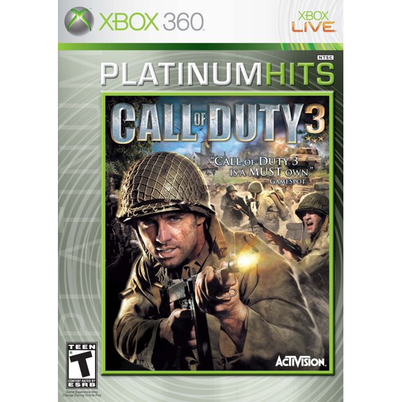 Videojuego ACTIVISION Call of Duty 3 Platinum Hits Xbox 360