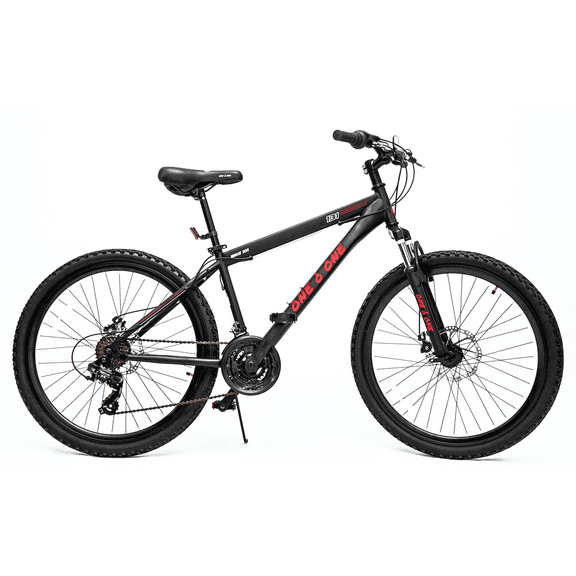 Bicicleta ONE O ONE 131 Montaña R26 21V Shimano Doble Disco negro Unitalla