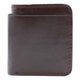 thumbnail image 5 of Cartera Hombre Piel Genuina Pull Up Monedero Moderno chocolate, 5 of 12