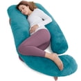 thumbnail image 1 of Almohada de Embarazo AMCATON 152 cm Azul Real en Forma de U, 1 of 7