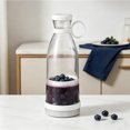 thumbnail image 4 of Vaso batidor portátil | Mini batidora recargable para batidos de frutas | Botella mezcladora inalámbrica USB-C para bebidas proteicas y papillas, 4 of 5