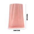 thumbnail image 3 of Bath Towels Large Bathroom Set Deluxe Bath Towel Soft Cotton Towel Set High Absorbent Towel Includes Towel, 3 of 3