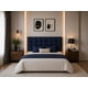 thumbnail image 1 of Cabecera El Bazar Store Linq Queen Azul marino, Ajuste de altura, 1 of 5
