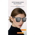 thumbnail image 4 of Gafas Inteligentes con IA, Bluetooth 5.4, Altavoz, Traductor de 145 Idiomas en Tiempo Real, Gafas de Sol con IA para Hombre y Mujer A, 4 of 5