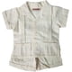 thumbnail image 1 of Guayabera para Bebé Pañalero con Short, Conjunto Mexicano de 2 Piezas para Niño, Guayabera Infantil de Manga Corta, 1 of 3