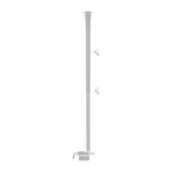 Tubo de alimentación para pecera, alimentador de camarones, ligero, resistente y transparente. 40cm