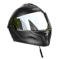 thumbnail image 1 of Cascos Moto Abatible Negro Luz Led Bluetooth Mica Plata Dot Diseño Monocolor Tamaño Del Casco L, 1 of 7