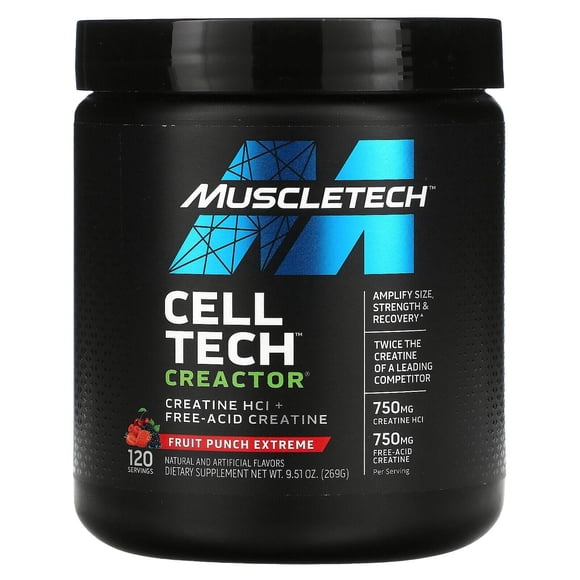 Cell Tech Creactor Muscletech Creatina 120 Servicios Muscletech Suplemento