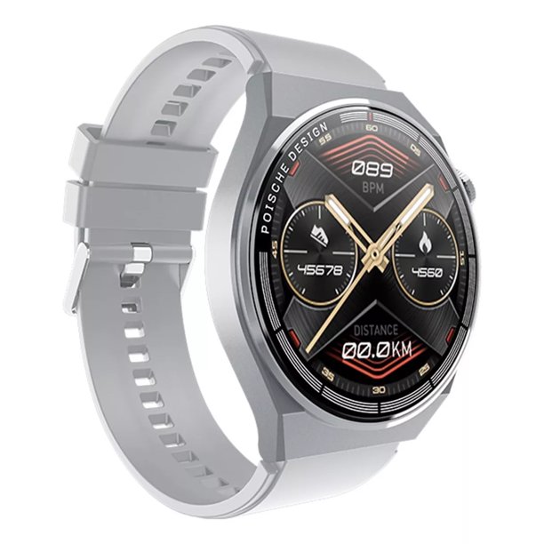 Reloj Inteligente Fralugio Hw23 Max Nfc 1.52 pulgadas Llamadas Gris Sport