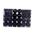 thumbnail image 2 of Juego de 100 adornos navideños de bolas de colores para decorar negro, 2 of 9