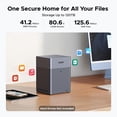 thumbnail image 3 of Almacenamiento NAS UGREEN DH4300 Plus 4 Bahías 120TB 8GB RAM, 3 of 5