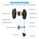thumbnail image 2 of Sistema de polea de techo retráctil de gestión de cables NikouMX compatible con Oculus Quest Quest 2 Rift Rift S Valve Index HTC Vive HP Reverb G2 PSVR, 2 of 8