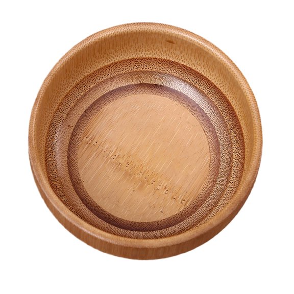 amart2010 Tazón de madera para aperitivos, frutero, tazón de sopa de bambú para niños SG