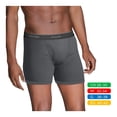 thumbnail image 2 of Bóxer Ajustado Fruit Of The Loom para Hombre, Low Rise Multicolor 4 Piezas Talla G, 2 of 4