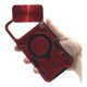 thumbnail image 2 of Funda + Mica Icon Case Optimus para Infinix Note 60, Carcasa, Protector, Uso Rudo, Protector de Pantalla, Antigolpes, Esquinas Reforzadas, Protección de Cámara - Rojo, 2 of 9