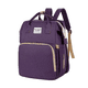 thumbnail image 2 of Mochila Panalera Cuna Impermeable Multifunción Bebe Viaje Kazome Ho-01 Mochila Pañalera Impermeable Violeta, 2 of 4