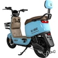 thumbnail image 2 of Bicicleta Electrica Luz Led Scooter 50 Km/h 500W  3 Velocidades Azul, 2 of 7