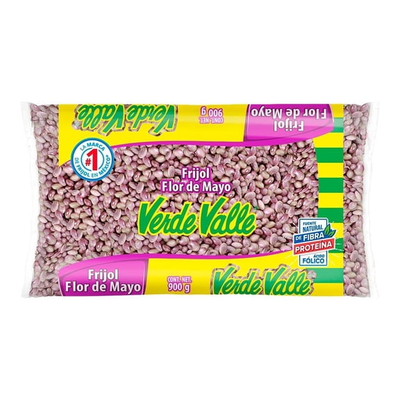Frijol Verde Valle flor de mayo 900 g