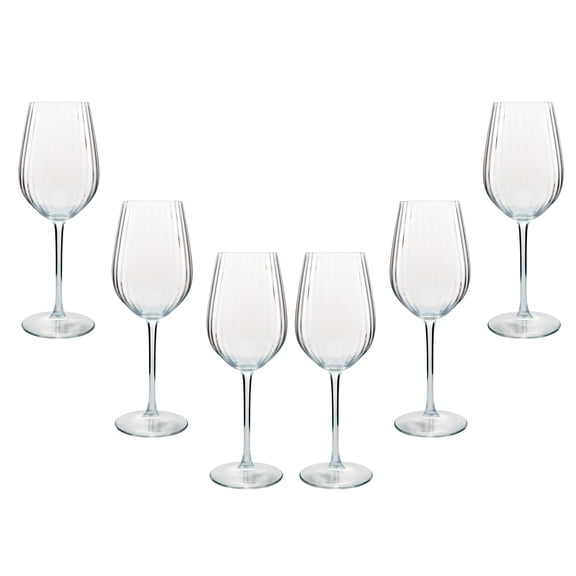 Set de 6 Copas de Vidrio Francés Ambient 21 Juego Copas para Vino 350 mililitros con Caja de Regalo