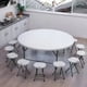 thumbnail image 3 of Banco Taburete Plegable Portatil Reforzado Paquete 4 Piezas Para Jardín Interior Y Exterior De HDPE, 3 of 10