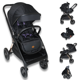 thumbnail image 1 of Capri DLX travel system mango ajustable +portabebé autoasiento negro, 1 of 9
