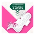 thumbnail image 4 of Toallas femeninas Saba v-bio delgada con alas flujo abundante 15 pzas, 4 of 7