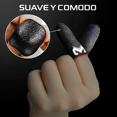 thumbnail image 4 of MEMO Dedales Gamer de Fibra Antisudor Sensibles Origninales, 4 of 5