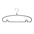thumbnail image 3 of Lekihaqq Non-slip Hangers Non-marking Thicker Models Without Shoulder Corner Drying Rack Household Clothes Racks Stainless Steel Black White, 3 of 7