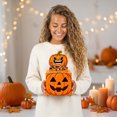 thumbnail image 4 of Caja sorpresa de Halloween con forma de caja de dinero – Divertido contenedor decorativo con forma de calabaza para bromas de fiestas de cumpleaños y sorpresas navideñas., 4 of 5