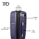 thumbnail image 5 of Maletas de Viaje TIO-TRAVEL Wandelust de Polipropileno, 5 of 6