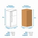 thumbnail image 4 of Refrigerador Inverter Midea Top Mount 9 Pies Negro Jazz Black MDRT346MTM28D, 4 of 4