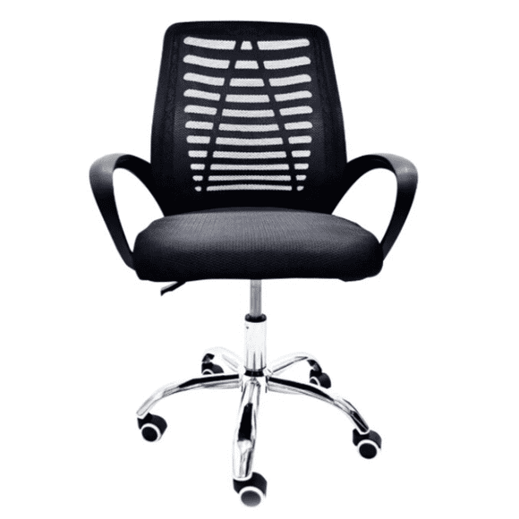 Silla De Oficina Ergonómica Reclinable Modelo Negro