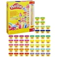 thumbnail image 3 of Set de Juego Hasbro Play-Doh 50 Botes de Colores del Arcoíris, 3 of 6