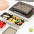 thumbnail image 5 of Contenedor de Almacenamiento de Alimentos Caja de Almacenamiento de Cocina de Acero Inoxidable con Tapa A Prueba de Fugas Accesorios de Cocina 400ML, 5 of 5