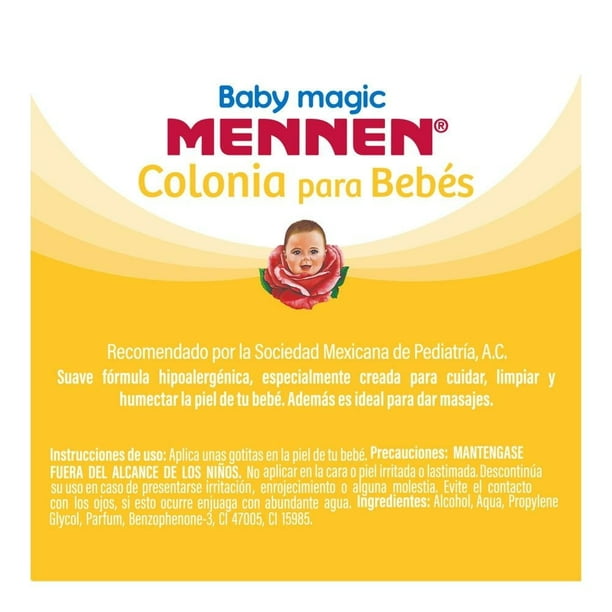 Imagen 3 de Colonia para Bebé Mennen Baby Magic Fresca Fragancia Hipoalergénica 200 ml