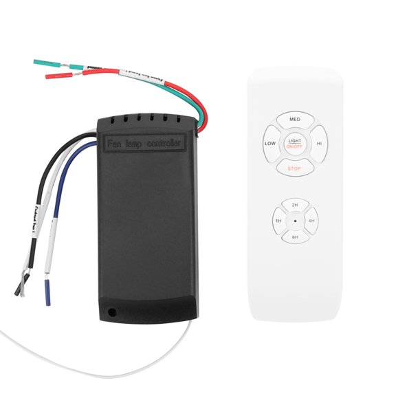 M Buder Control Remoto Inteligente Inalámbrico Universal para Ventilador de Techo y Luces Temporizador 85V-260V