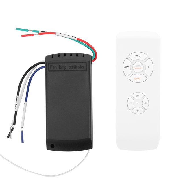 M Buder Control Remoto Inteligente Inalámbrico Universal para Ventilador de Techo y Luces Temporizador 85V-260V