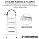 thumbnail image 5 of Escalera Acero Tijera Tubular 4 Peldaños Plegable Portátil, 5 of 8
