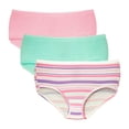 thumbnail image 1 of Pantaleta Fruit of the Loom para Niña, Algodón Premium 3 Piezas Multicolor Talla 14, 1 of 4