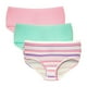 thumbnail image 1 of Pantaleta Fruit of the Loom para Niña, Algodón Premium 3 Piezas Multicolor Talla 12, 1 of 4
