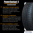 thumbnail image 2 of Paquete de 4 llantas 185/65R15 88H PowerContact 2 marca Continental, 2 of 11