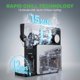 thumbnail image 3 of Maquina de Granizados de 1.89 Litros NutriChef, Sin Hielo, Tecnologia RapidChill con Panel Tactil de 7 Programas, 3 of 6