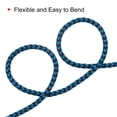 thumbnail image 4 of Cable Auxiliar 3,5mm Unique Bargains Macho a Macho Nylon Trenzado 3 Pies Azul Paquete de 2, 4 of 6