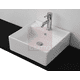 thumbnail image 2 of Kit de Baño Completo Esatto Arial: Taza Sanitario WC One Piece, Lavabo Ovalín Cuadrado 41 x 41 cm, Llave Monomando y Espejo, 2 of 6